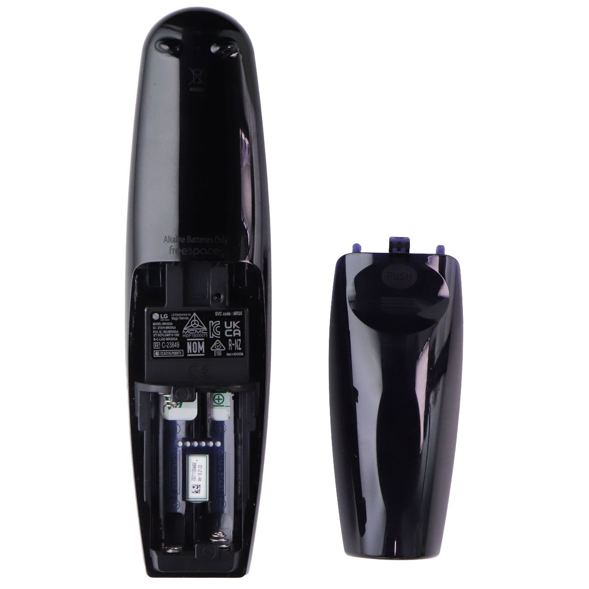 LG Peerless-AV Remote Control (MR20GA) for Select Peerless TVs - Gray TV, Video & Audio Accessories - Remote Controls LG - Simple Cell Bulk Wholesale Pricing - USA Seller