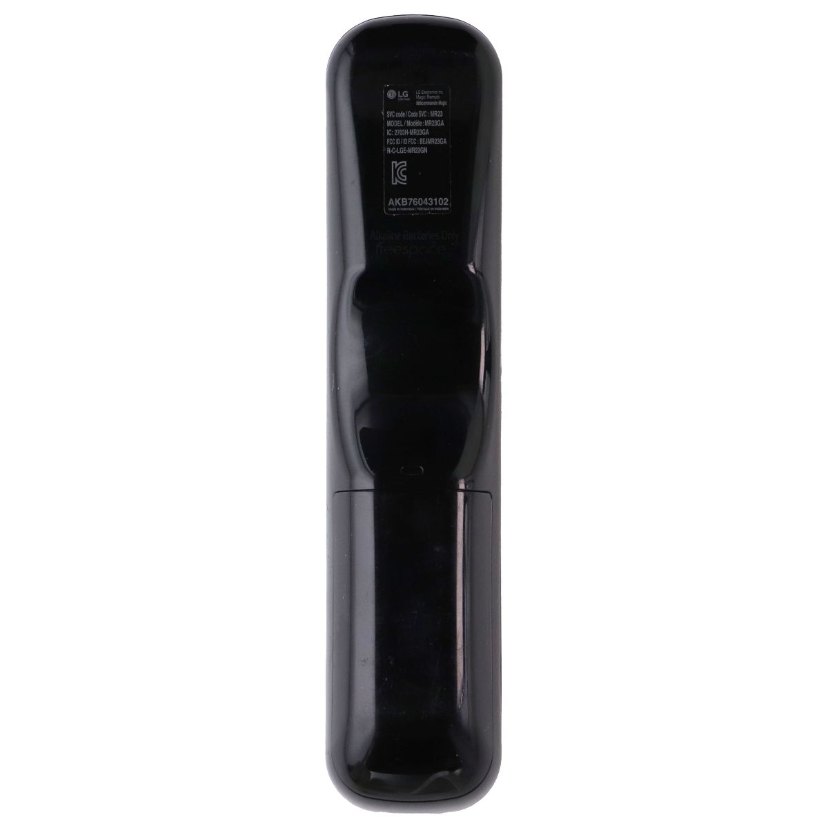 LG MR23GA Voice Control TV Remote (AKB76043102) with Hotkeys - Black TV, Video & Audio Accessories - Remote Controls LG - Simple Cell Bulk Wholesale Pricing - USA Seller