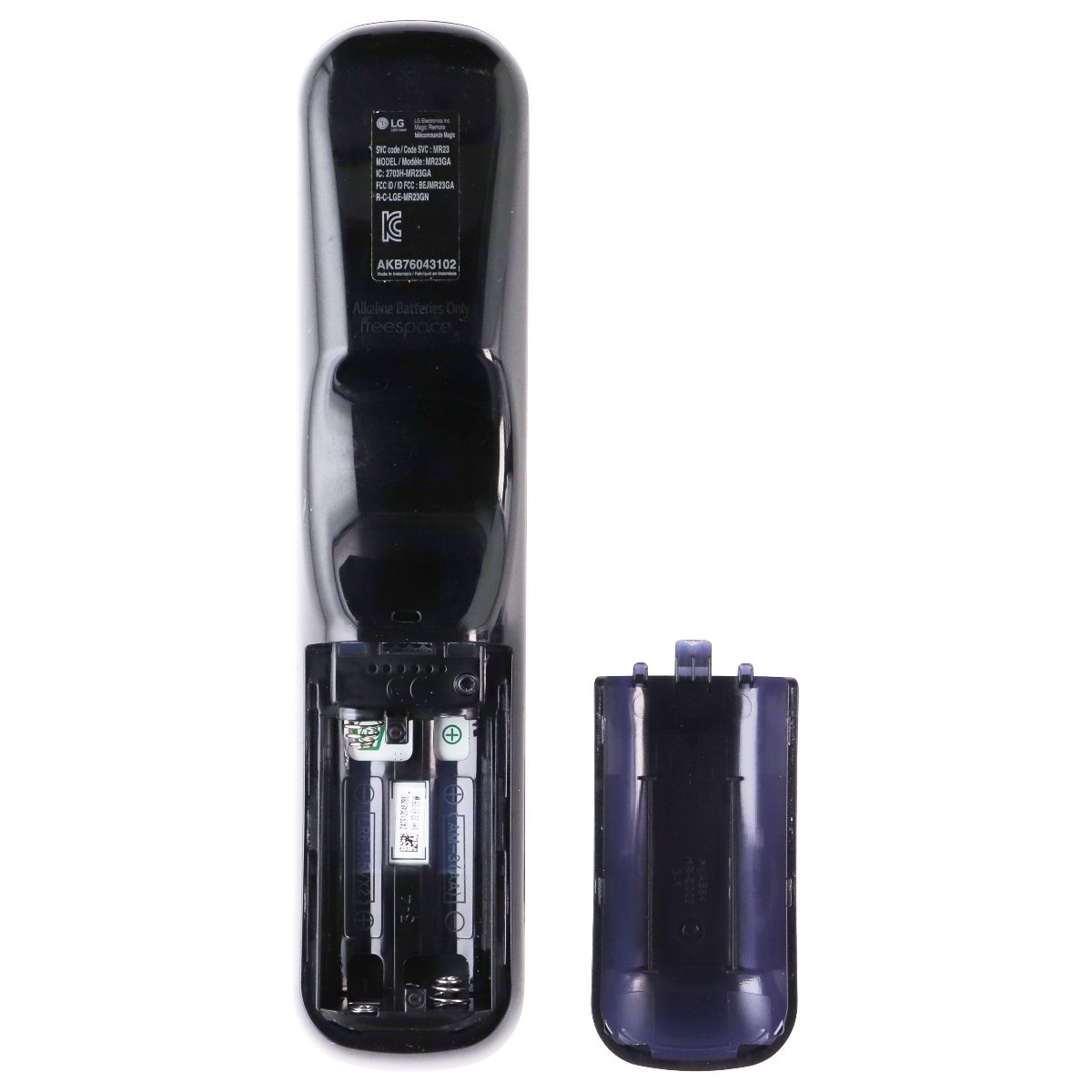 LG MR23GA Voice Control TV Remote (AKB76043102) with Hotkeys - Black TV, Video & Audio Accessories - Remote Controls LG - Simple Cell Bulk Wholesale Pricing - USA Seller