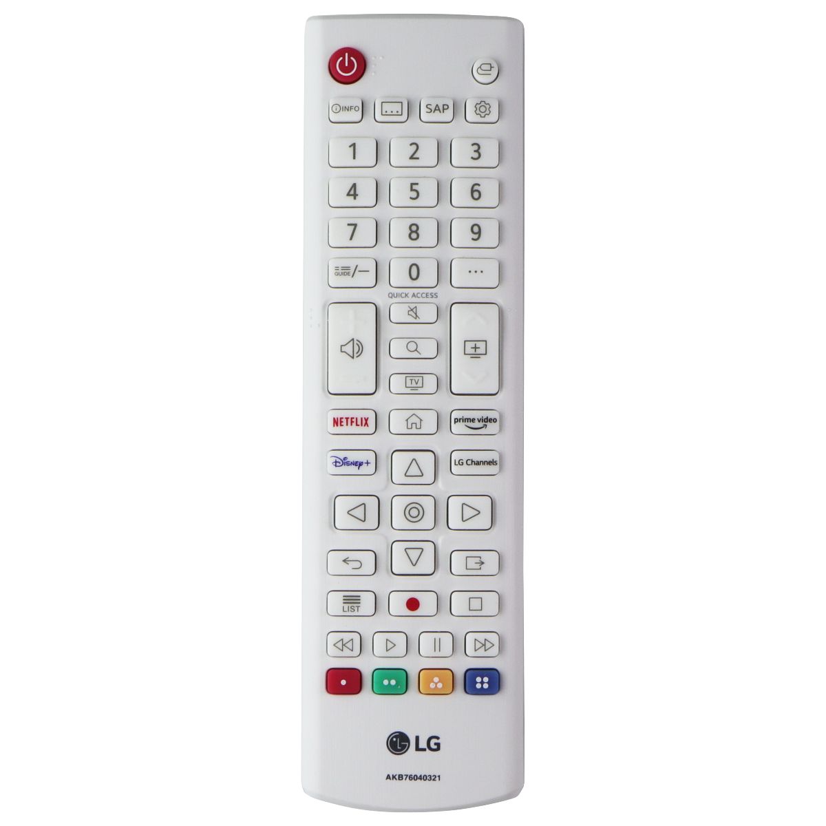 Genuine LG Smart TV Remote Control For all LG Smart TVs (AKB76040321) TV, Video & Audio Accessories - Remote Controls LG    - Simple Cell Bulk Wholesale Pricing - USA Seller