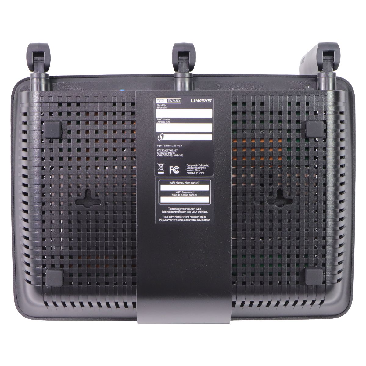Linksys Max-Stream Dual-Band Wi-Fi 5 Router - AC1900 MU-MIMO Gigabit (EA7450) Networking - Wireless Wi-Fi Routers Linksys - Simple Cell Bulk Wholesale Pricing - USA Seller