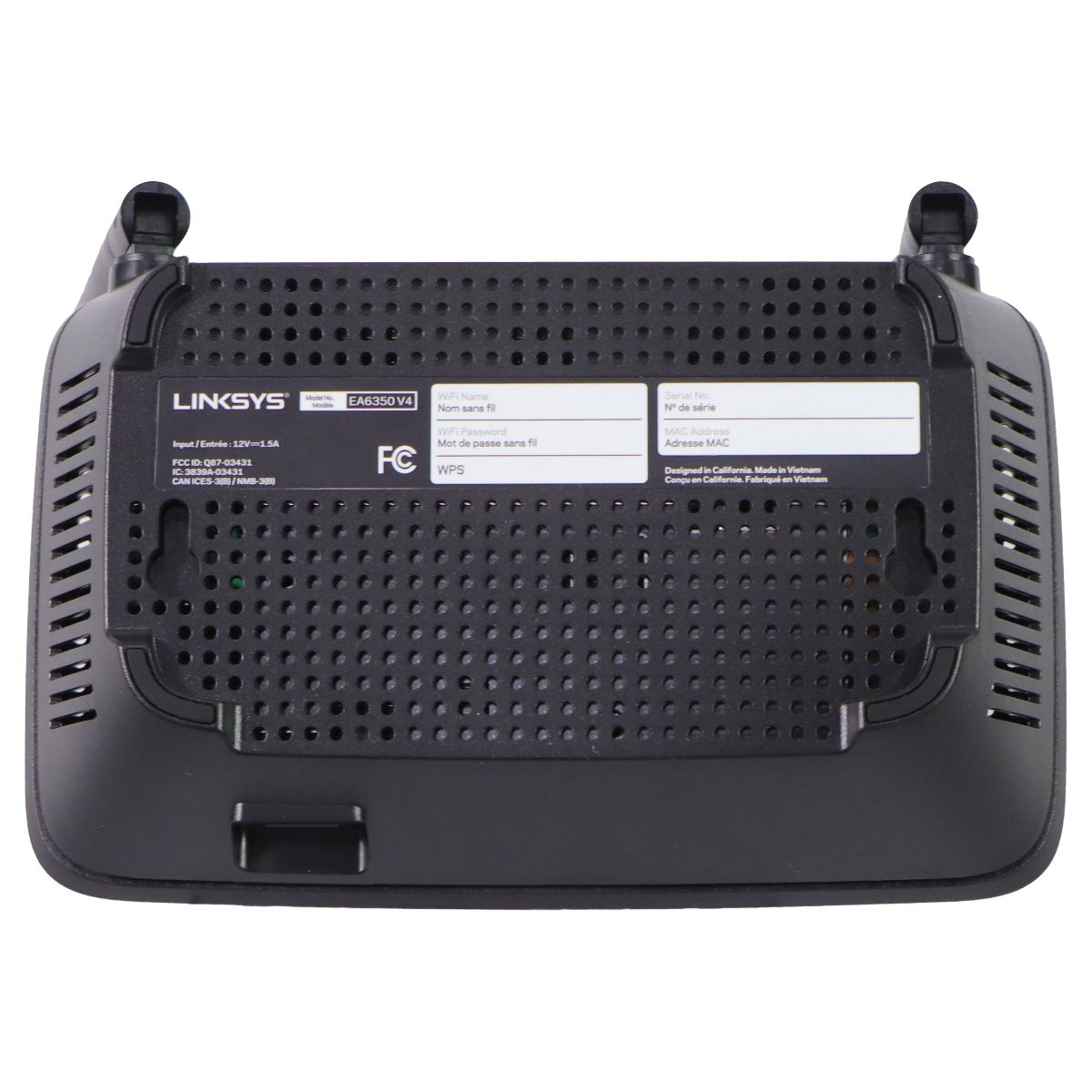 Linksys R63 Dual-Band WiFi 5 Router (AC1200 Speeds) - Black (EA6350-4B) Networking - Wireless Wi-Fi Routers Linksys - Simple Cell Bulk Wholesale Pricing - USA Seller