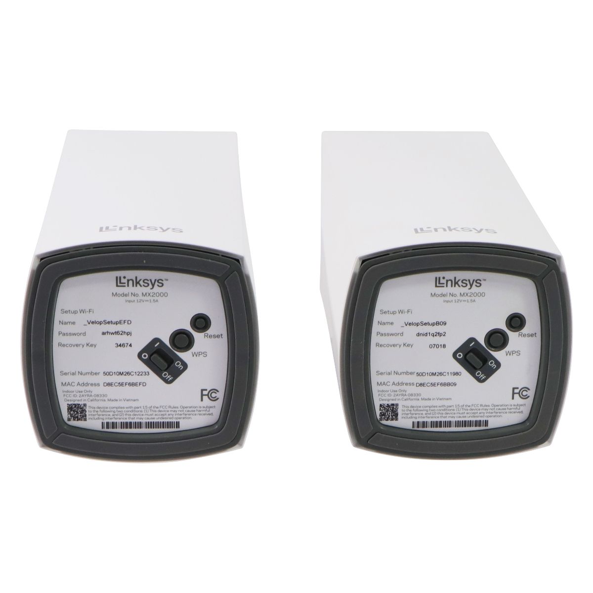 Linksys Atlas 6 AX3000 WiFi 6 Dual-Band Mesh Router System (MX2002) - 2 Pack Networking - Wireless Wi-Fi Routers Linksys - Simple Cell Bulk Wholesale Pricing - USA Seller