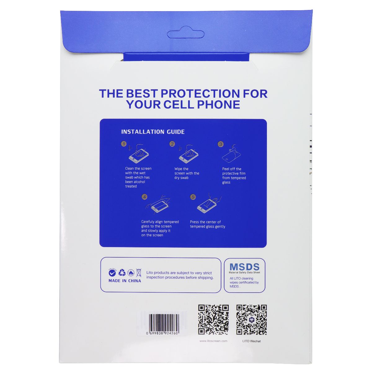 LITO 9H Tempered Glass Screen Protector for iPad 10.9 (10th Gen/2022) L-1385 iPad/Tablet Accessories - Screen Protectors LITO - Simple Cell Bulk Wholesale Pricing - USA Seller