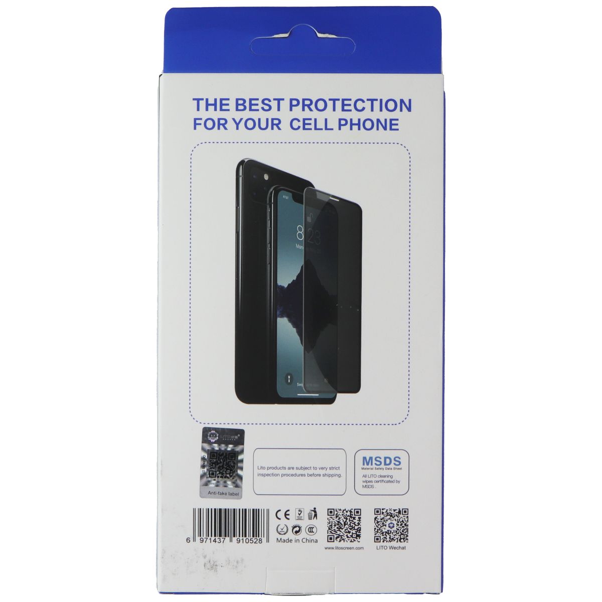 LITO D+ Privacy Glass Screen Protector for iPhone 12 and 12 Pro - Privacy 2 Pack Cell Phone - Screen Protectors LITO - Simple Cell Bulk Wholesale Pricing - USA Seller