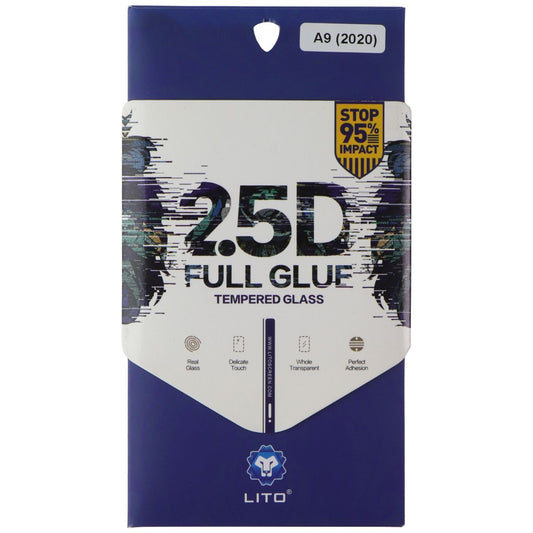 LITO 2.5D Full Glue Tempered Glass Screen Protector for Oppo A9 (2020)