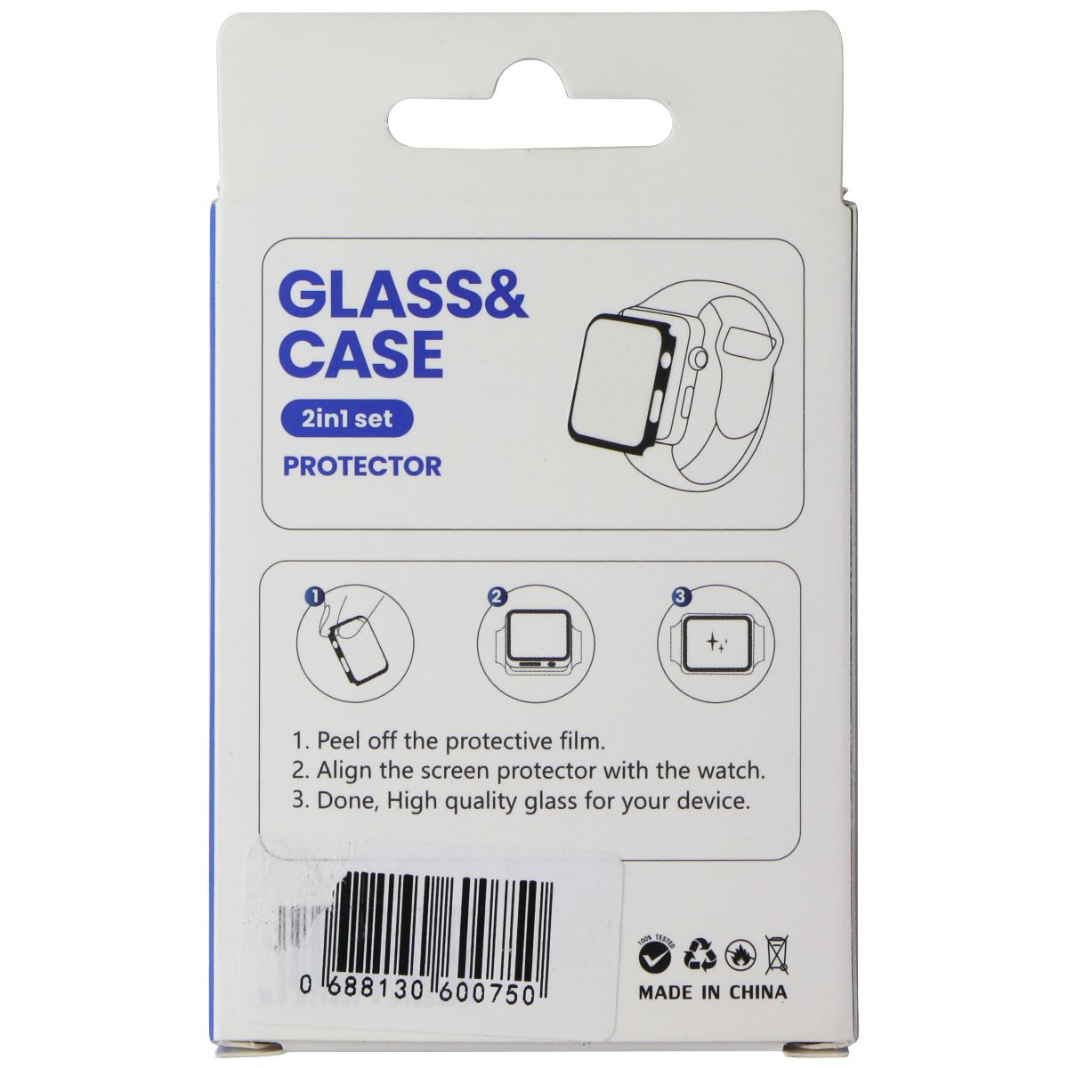 LITO S+ Glass & Rugged Case for Apple Watch Series 9/8/7 (45mm) - Green (L-1337)