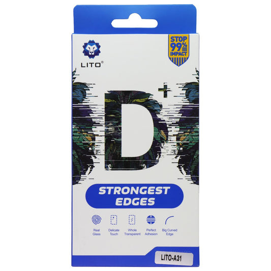 LITO D+ Full Coverage Tempered Glass for Huawei P30 - Clear / Black Border