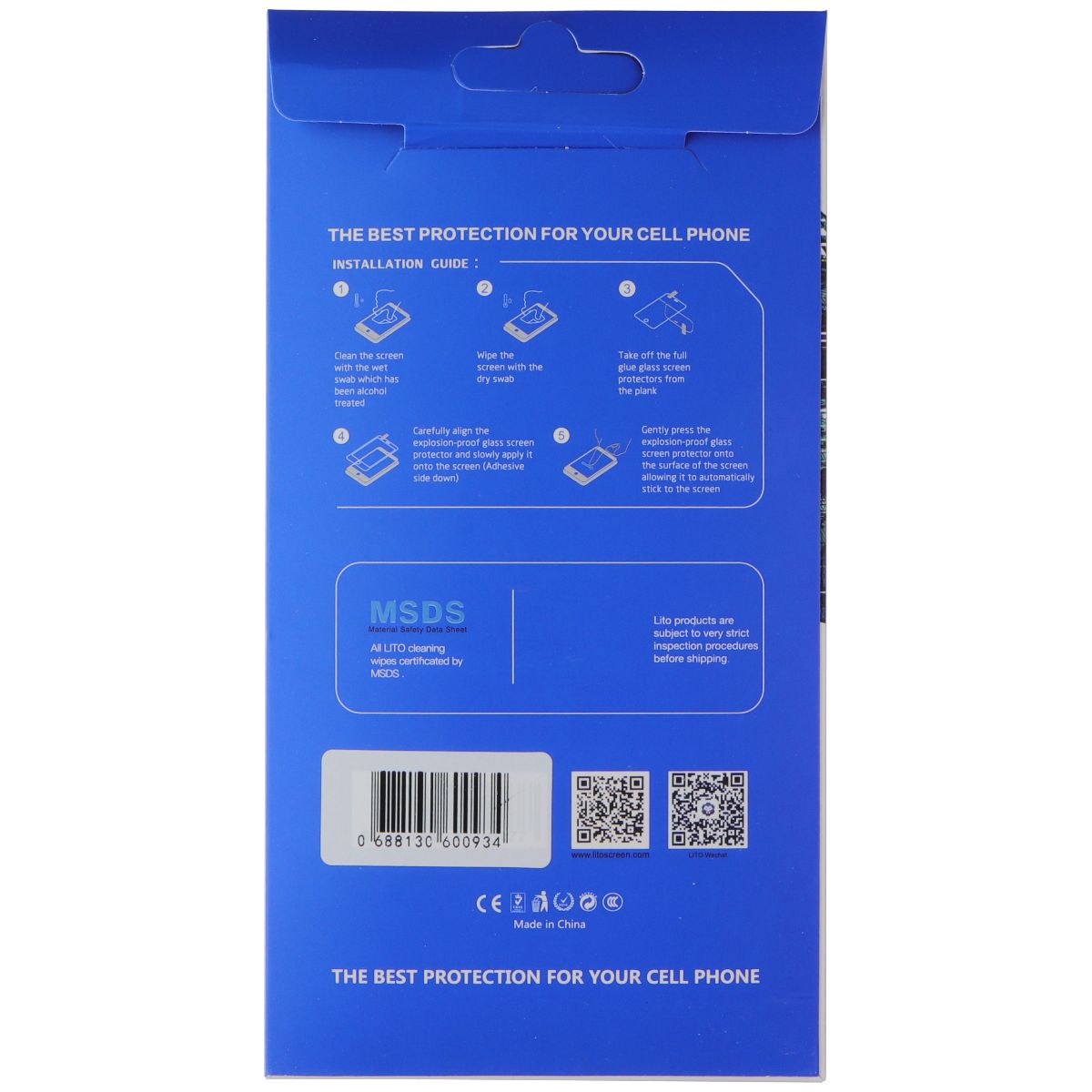 LITO 2.5D Full Glue Tempered Glass for Motorola Moto G82 5G - 10 Pack Cell Phone - Screen Protectors LITO - Simple Cell Bulk Wholesale Pricing - USA Seller