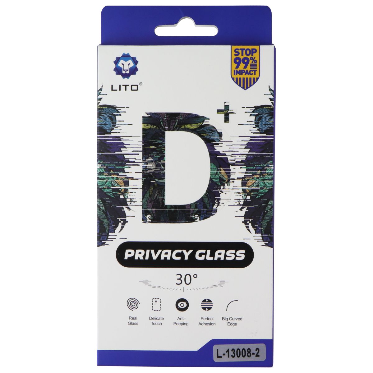 LITO D+ Privacy Glass Screen Protector for Apple iPhone 13 - Privacy (2 Pack)