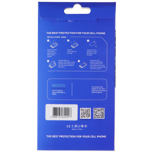 LITO 2.5D Full Glue Tempered Glass Screen Protector for Moto G62 5G (L-1345) Cell Phone - Screen Protectors LITO - Simple Cell Bulk Wholesale Pricing - USA Seller