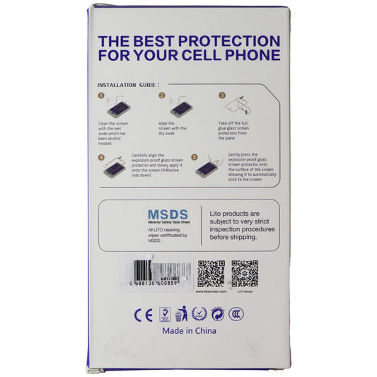 LITO 2.5D Full Glue Screen Protector for Samsung Galaxy A33 5G - 10 Pack