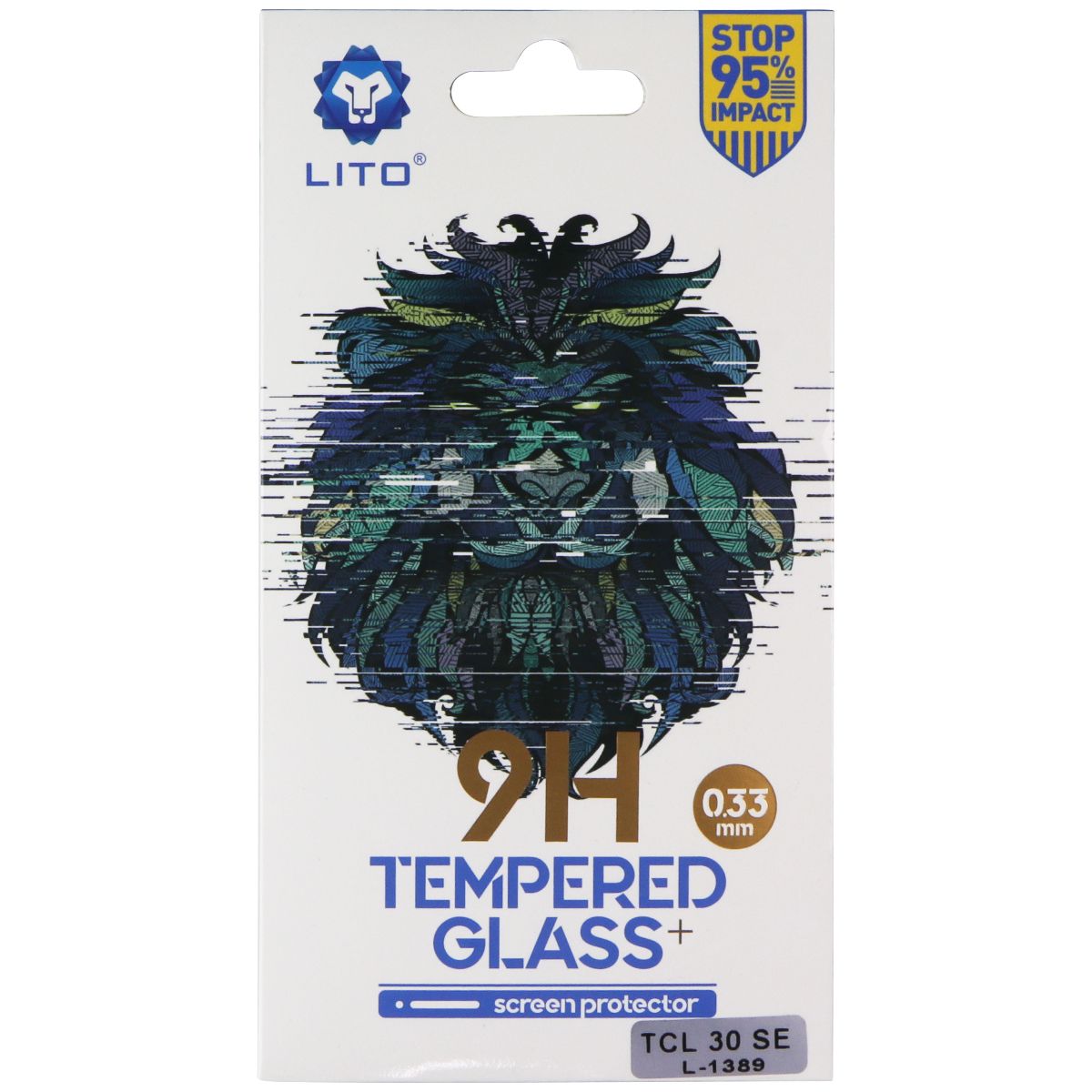 LITO 9H (.33mm) Tempered Glass Screen Protector for TCL 30 SE (L-1389) Cell Phone - Screen Protectors LITO - Simple Cell Bulk Wholesale Pricing - USA Seller