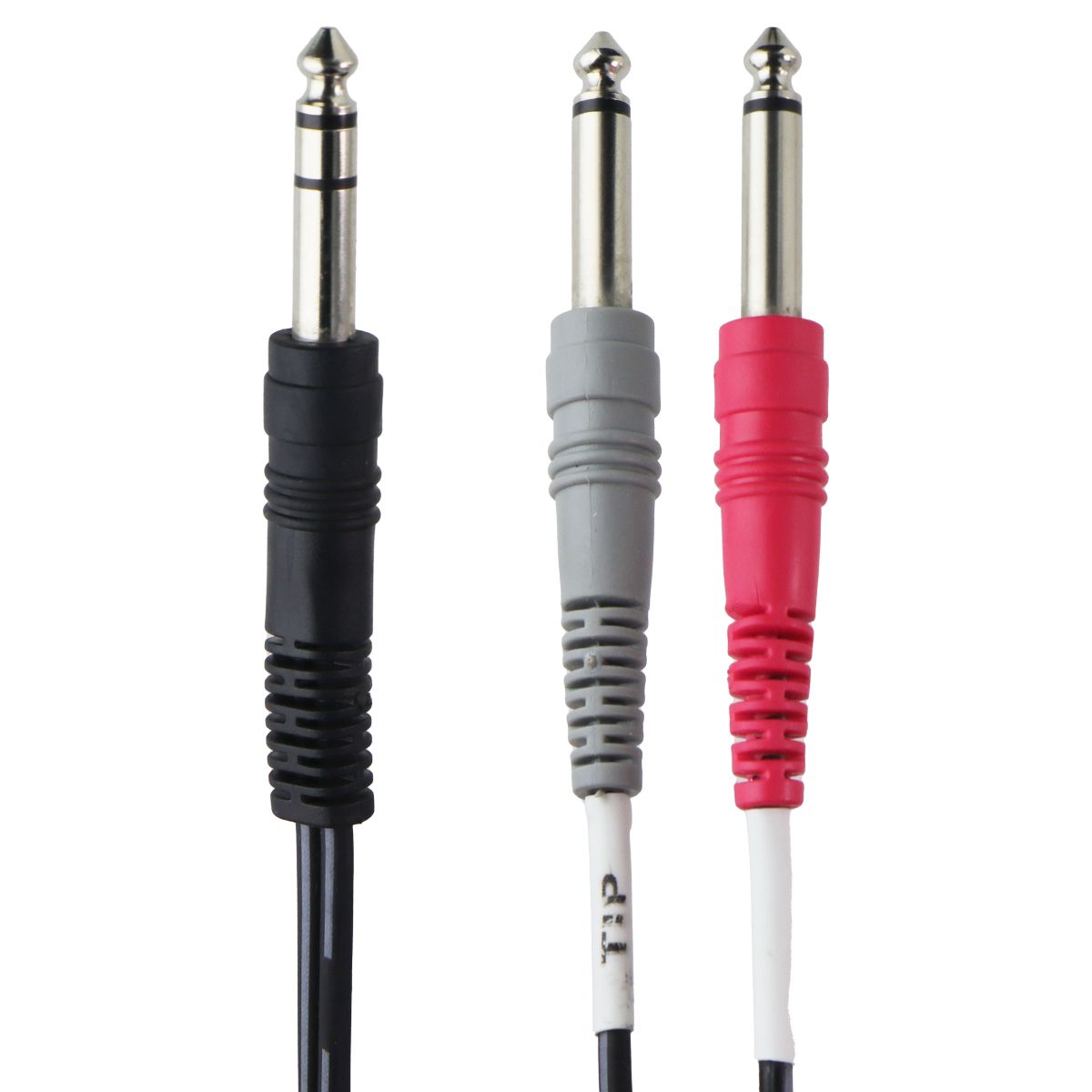 Livewire Essential Interconnect Y-Cable 1/4-inch TRS Male to TS Male - 9ft/Black Computer/Network - Audio Cables & Adapters Livewire - Simple Cell Bulk Wholesale Pricing - USA Seller