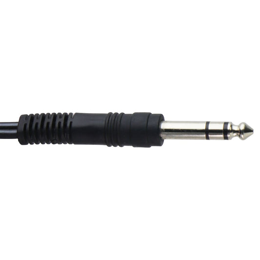 Livewire Essential Interconnect Y-Cable 1/4-inch TRS Male to TS Male - 9ft/Black Computer/Network - Audio Cables & Adapters Livewire - Simple Cell Bulk Wholesale Pricing - USA Seller