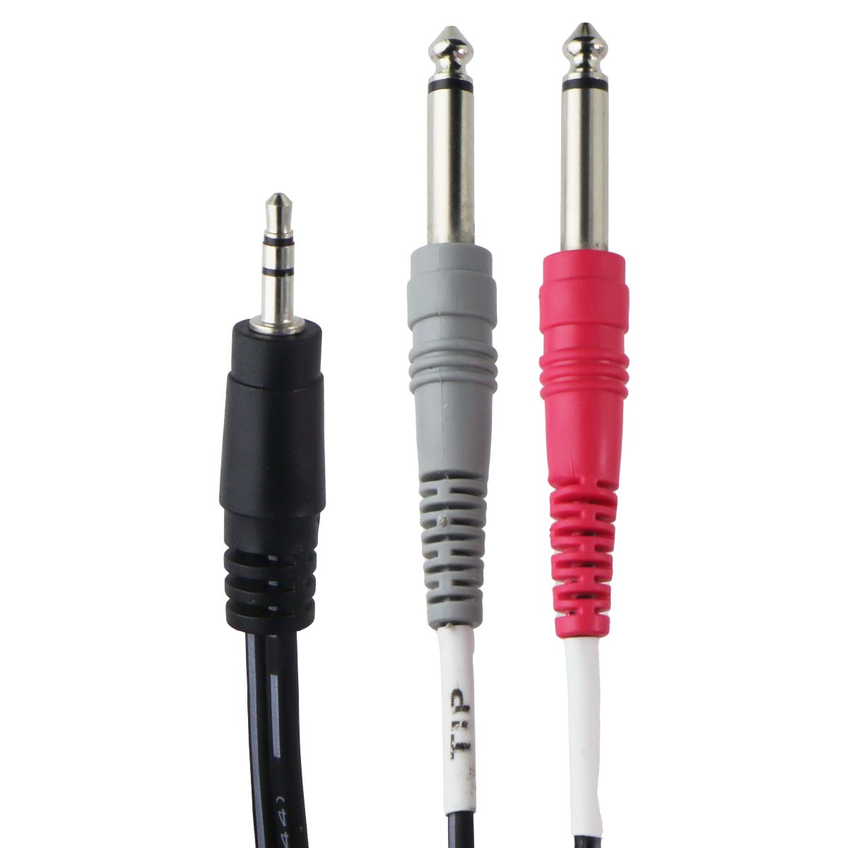 Livewire Interconnect Y-Cable 3.5mm TRS Male to 1/4-in TS Male - 15ft/Black Computer/Network - Audio Cables & Adapters Livewire - Simple Cell Bulk Wholesale Pricing - USA Seller