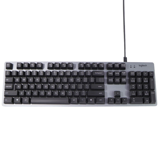 Logitech K840 Wired Keyboard (Y-U0033) - Slate/Black