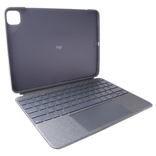 Logitech COMBO TOUCH Folio Keyboard Case for iPad 7th/8th/9th Gen - Oxford Gray iPad/Tablet Accessories - Cases, Covers, Keyboard Folios Logitech    - Simple Cell Bulk Wholesale Pricing - USA Seller