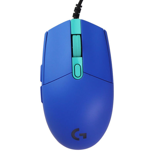 Logitech G203 LIGHTSYNC Wired RGB Gaming Mouse - Blue Keyboards/Mice - Mice, Trackballs & Touchpads Logitech    - Simple Cell Bulk Wholesale Pricing - USA Seller