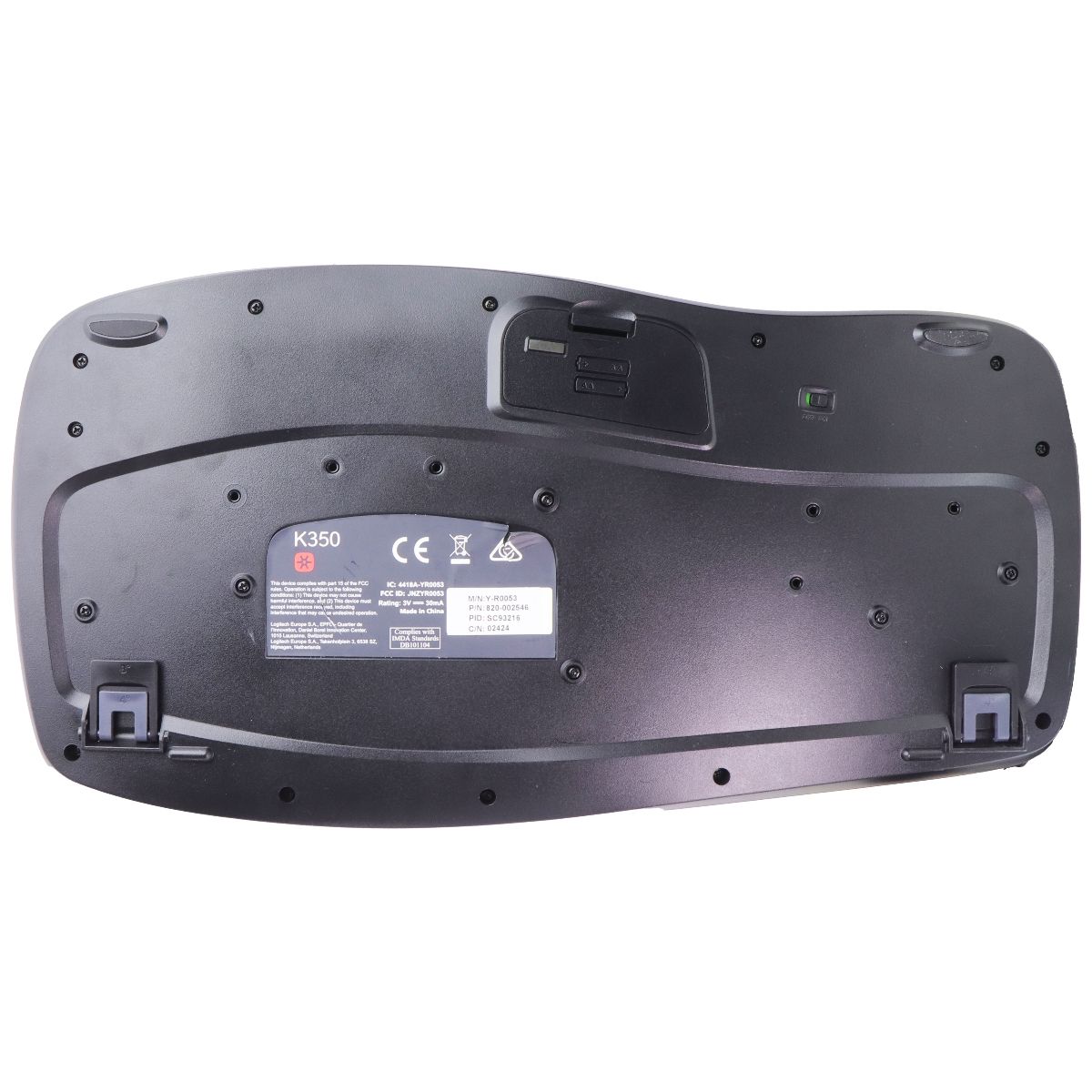 Logitech MK550 Wireless Wave K350 Keyboard and Mouse Combo Gaming/Console - Keyboards & Keypads Logitech - Simple Cell Bulk Wholesale Pricing - USA Seller