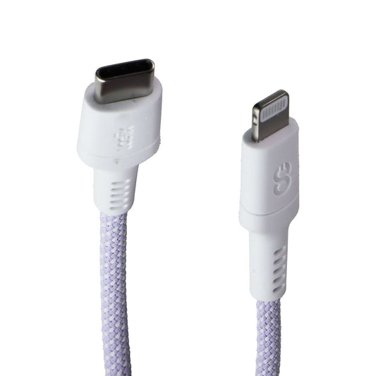 Logiix Vibrance Connect (5-ft) USB-C Type C to Lightning 8-Pin Cable - Purple Cell Phone - Cables & Adapters Logiix - Simple Cell Bulk Wholesale Pricing - USA Seller