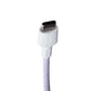 Logiix Vibrance Connect (5-ft) USB-C Type C to Lightning 8-Pin Cable - Purple Cell Phone - Cables & Adapters Logiix - Simple Cell Bulk Wholesale Pricing - USA Seller