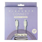 Logiix Vibrance Connect (5-ft) USB-C Type C to Lightning 8-Pin Cable - Purple Cell Phone - Cables & Adapters Logiix    - Simple Cell Bulk Wholesale Pricing - USA Seller