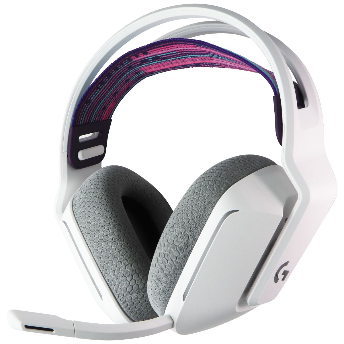 Logitech G733 LIGHTSPEED Wireless RGB Gaming Headset - White Portable Audio - Headphones Logitech - Simple Cell Bulk Wholesale Pricing - USA Seller