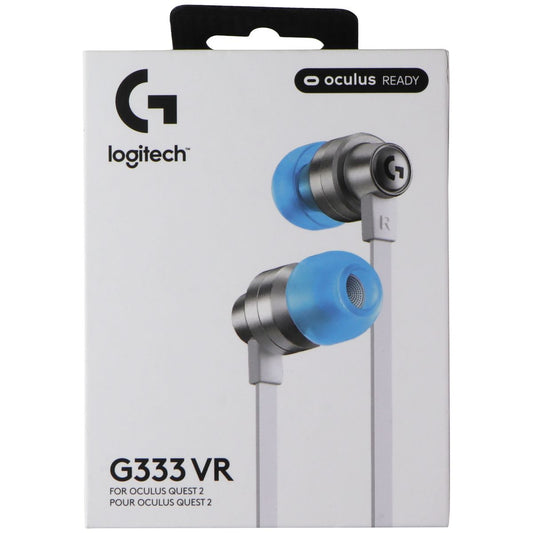 Logitech G333 VR Earphones for Oculus Quest 2 Portable Audio - Headphones Logitech    - Simple Cell Bulk Wholesale Pricing - USA Seller