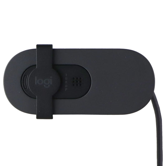 Logitech Brio 100 1080p Full HD Webcam (960001580) - Graphite Computer Accessories - Webcams Logitech - Simple Cell Bulk Wholesale Pricing - USA Seller