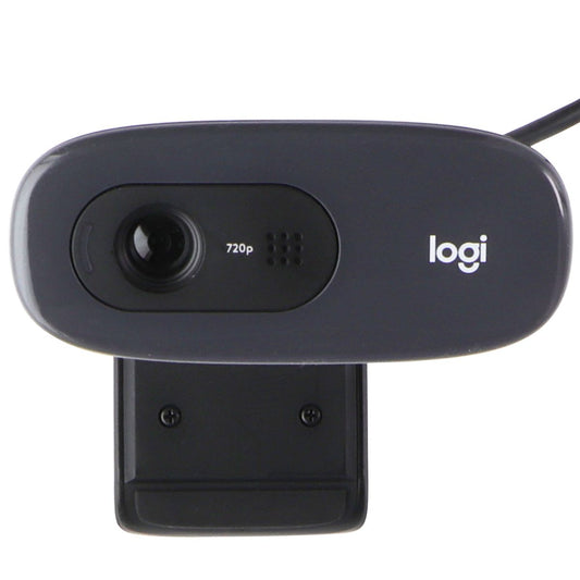 Logitech (720p / 30fps) HD Webcam C270 - Black (960-000694) Computer Accessories - Webcams Logitech - Simple Cell Bulk Wholesale Pricing - USA Seller