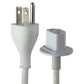 Longwell LS-13A 6ft White/Gray Charging Cable for Apple Mac Cell Phone - Cables & Adapters Longwell - Simple Cell Bulk Wholesale Pricing - USA Seller