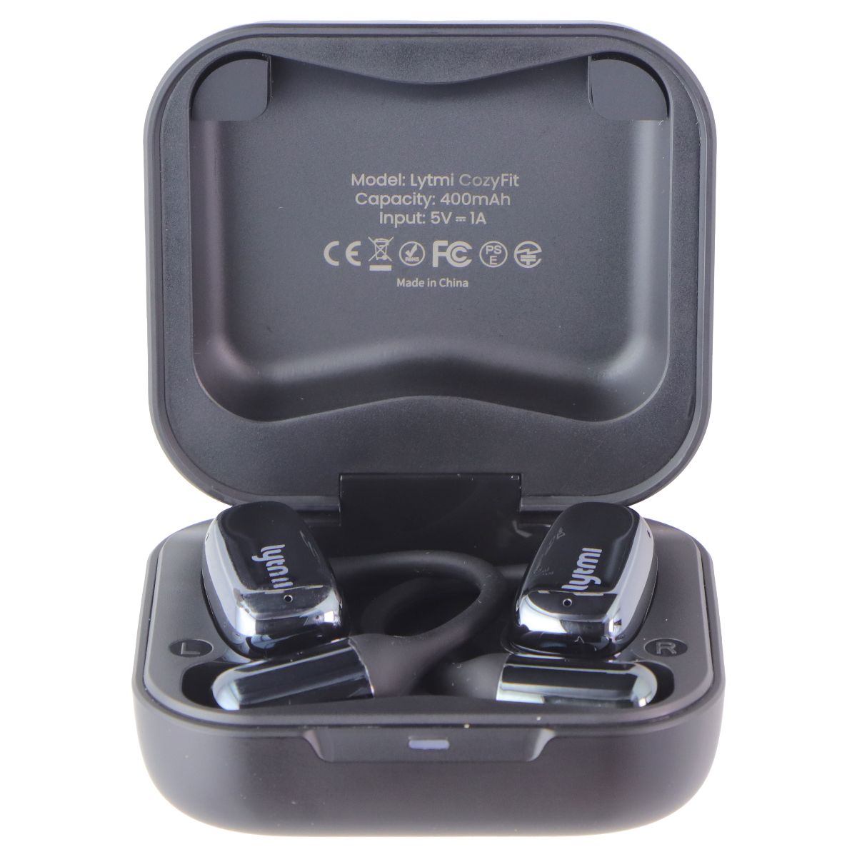 Lytmi CozyFit Wireless Open-Ear Headphones - Black Portable Audio - Headphones Lytmi - Simple Cell Bulk Wholesale Pricing - USA Seller