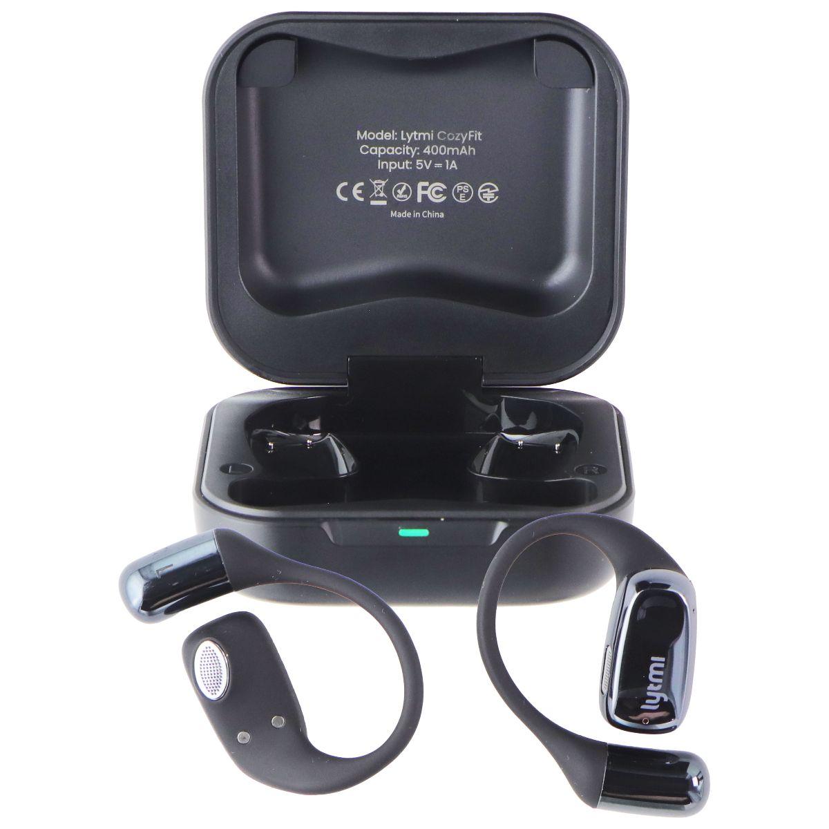 Lytmi CozyFit Wireless Open-Ear Headphones - Black Portable Audio - Headphones Lytmi - Simple Cell Bulk Wholesale Pricing - USA Seller