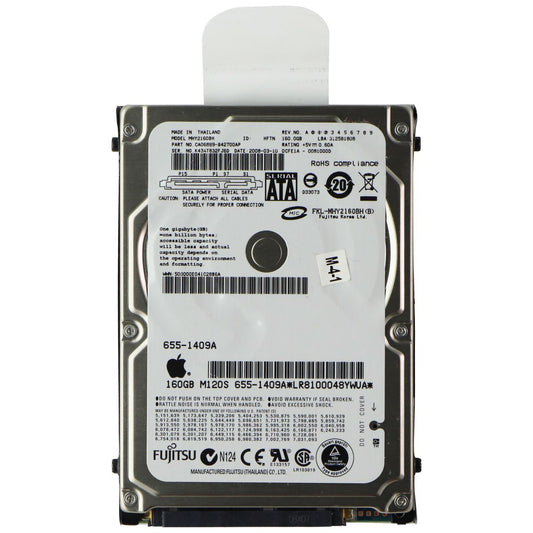 Replacement OEM Apple 2.5-Inch 160GB SATA/150 5400RPM 8MB Notebook Hard Drive Digital Storage - Internal Hard Disk Drives, HDD Apple - Simple Cell Bulk Wholesale Pricing - USA Seller