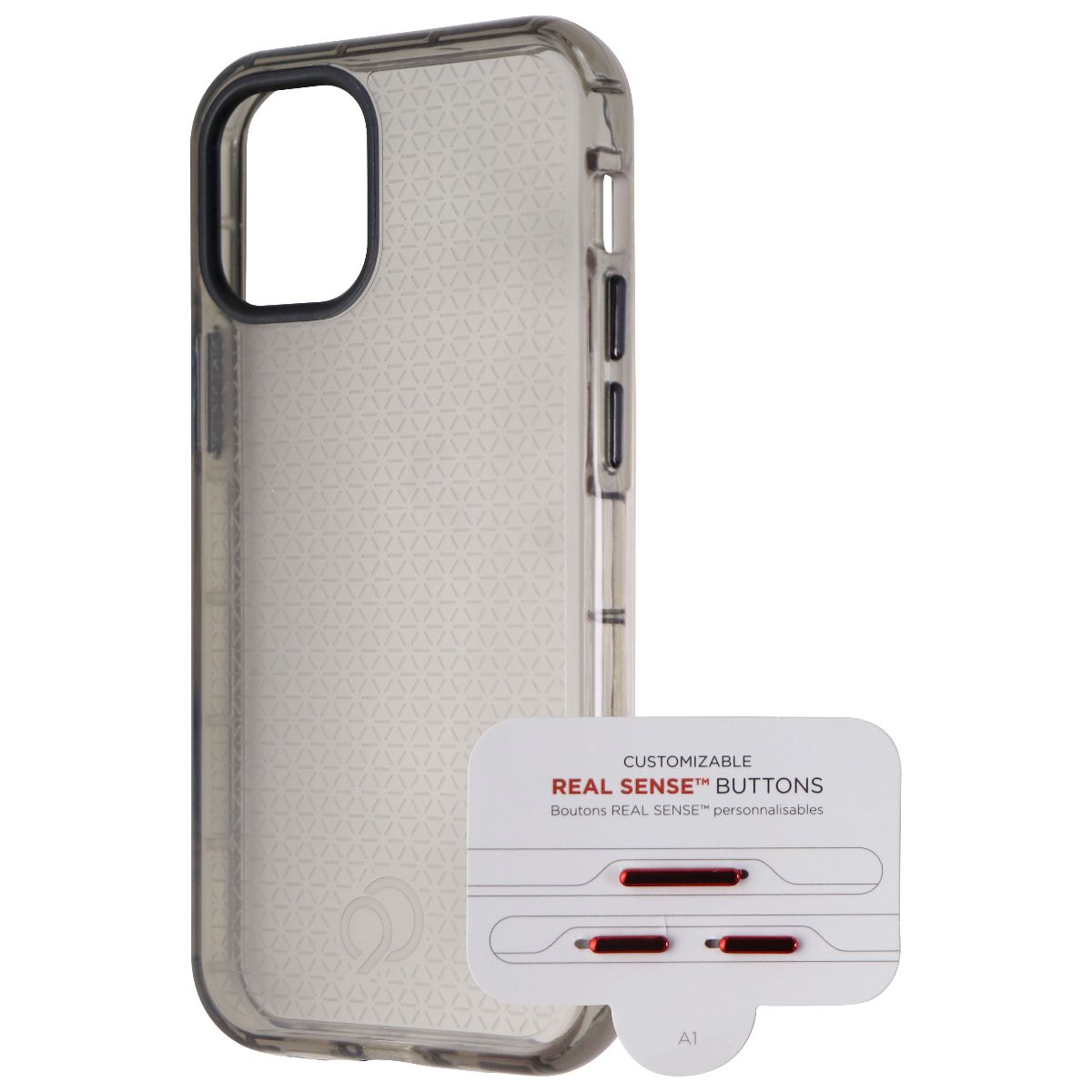 Nimbus9 Phantom 2 Series Case for Apple iPhone 12 mini - Carbon Black Cell Phone - Cases, Covers & Skins Nimbus9 - Simple Cell Bulk Wholesale Pricing - USA Seller