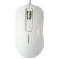 Macally (5-ft) USB Wired 3-Button Computer Mouse for Mac/PC - (ICEFROST3) White Keyboards/Mice - Mice, Trackballs & Touchpads Macally    - Simple Cell Bulk Wholesale Pricing - USA Seller