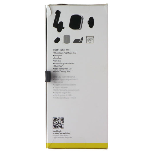 Scosche MagicMount Pro 2 Magnetic Phone Mount Kit - (MP20DVM-XTSP) - Black Cell Phone - Mounts & Holders MagicMount - Simple Cell Bulk Wholesale Pricing - USA Seller