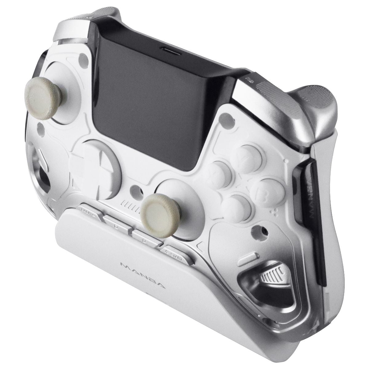 Manba One (V2) Interactive Wireless Gaming Controller with Charging Dock - White Gaming/Console - Controllers & Attachments Manba - Simple Cell Bulk Wholesale Pricing - USA Seller