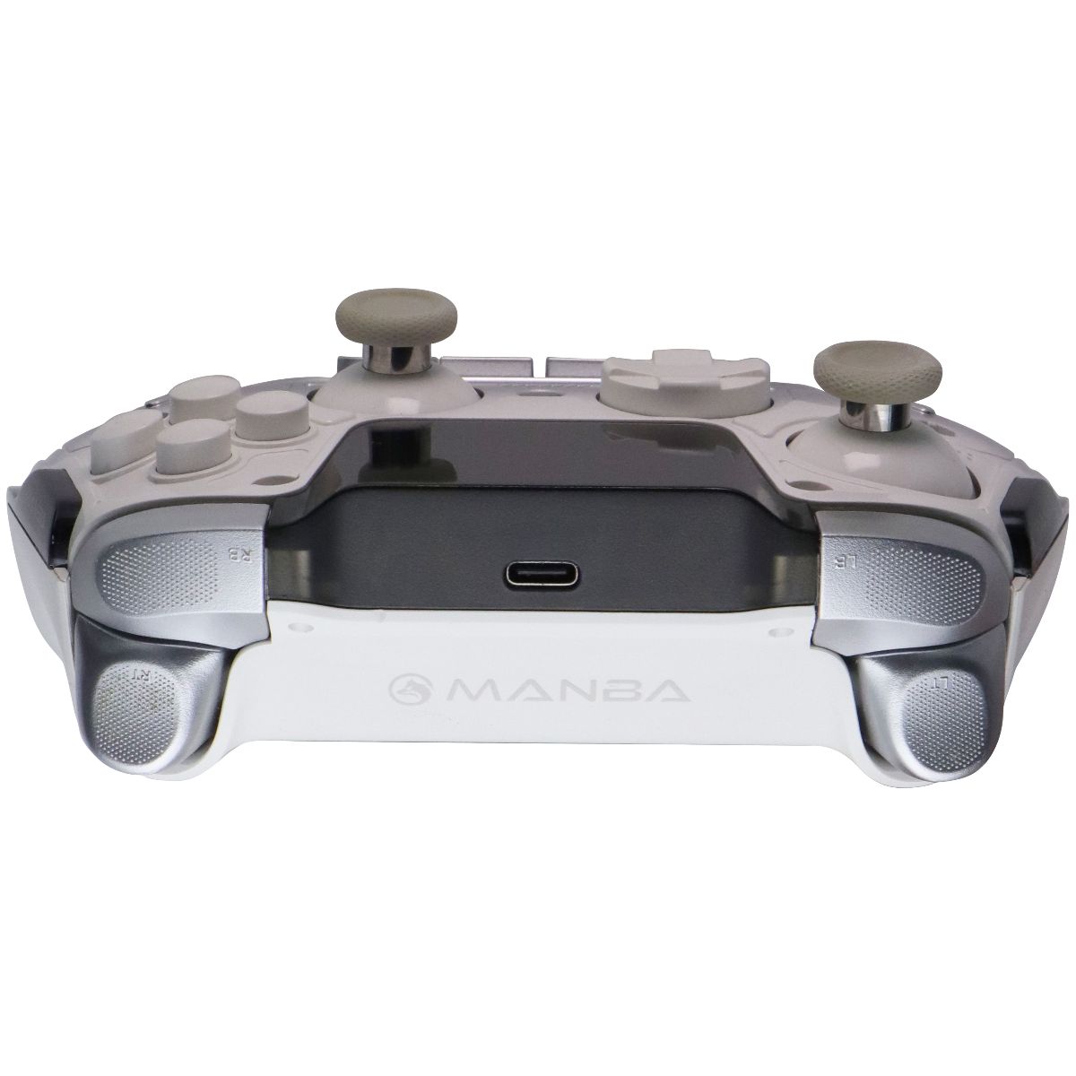 Manba One (V2) Interactive Wireless Gaming Controller with Charging Dock - White Gaming/Console - Controllers & Attachments Manba - Simple Cell Bulk Wholesale Pricing - USA Seller
