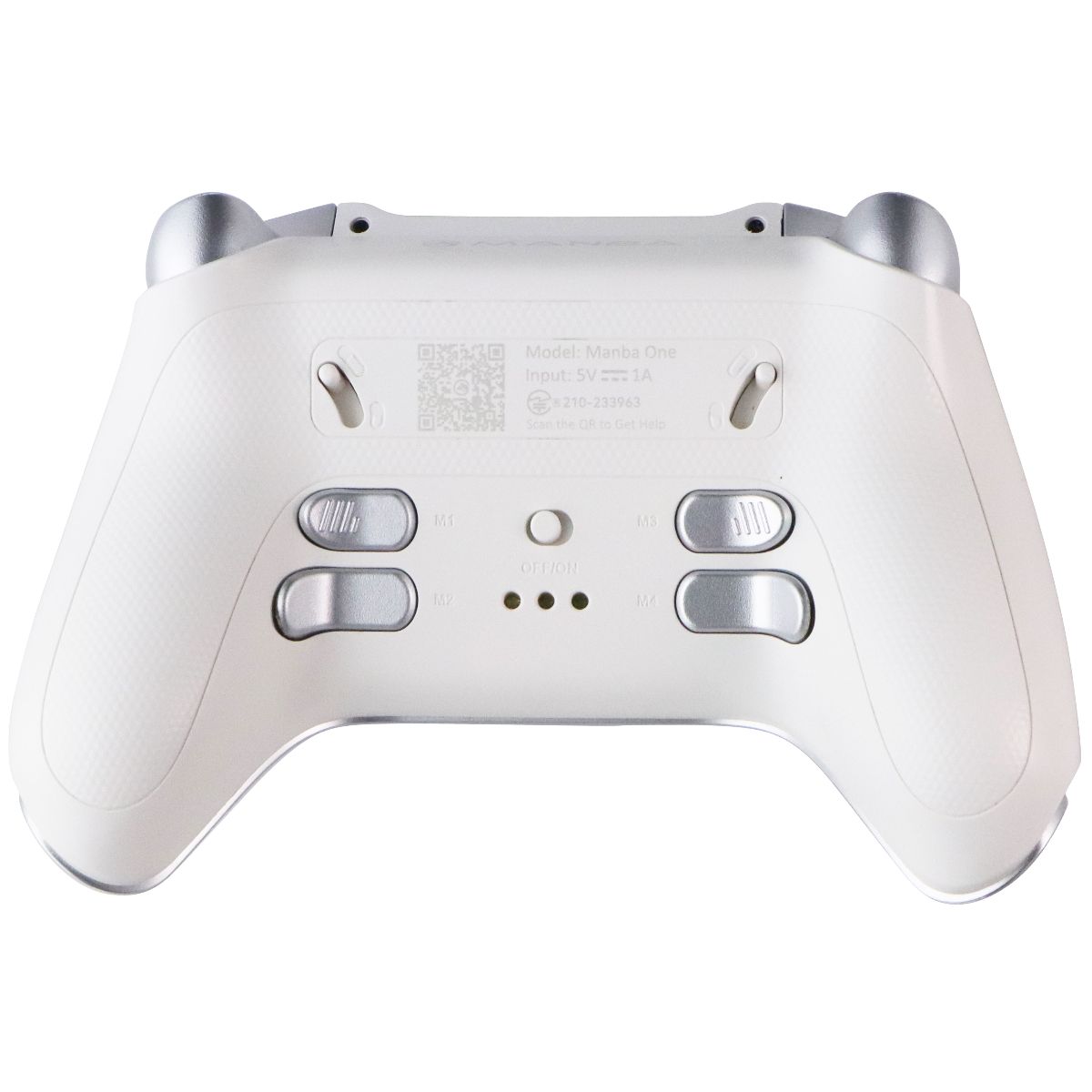 Manba One (V2) Interactive Wireless Gaming Controller with Charging Dock - White Gaming/Console - Controllers & Attachments Manba - Simple Cell Bulk Wholesale Pricing - USA Seller