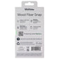 Matter Wood Fiber Snap Case for MagSafe Apple iPhone 17 Pro Max - Carbon Black