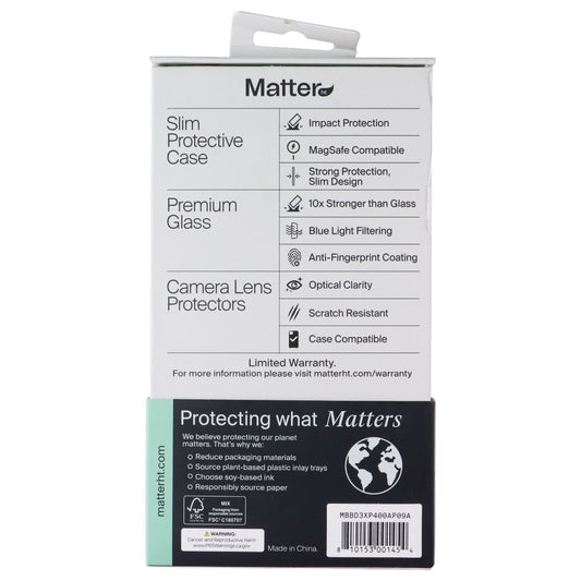 Matter HT 3-in-1 Protection Bundle for Apple iPhone 17 Air - Black