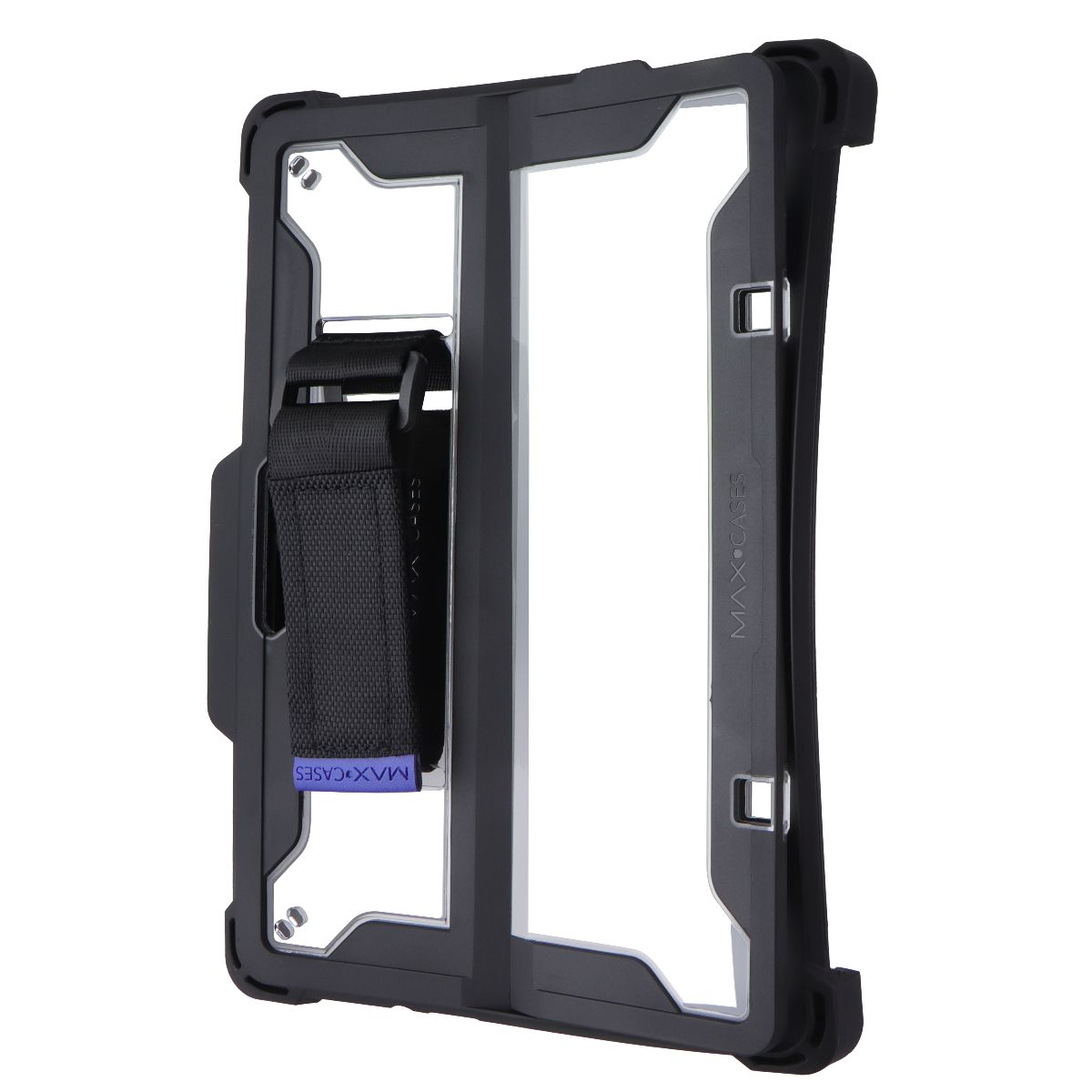 MAXCases Extreme Shell for Microsoft Surface Go 4/3/2/1 (10-inch) - Black/Clear