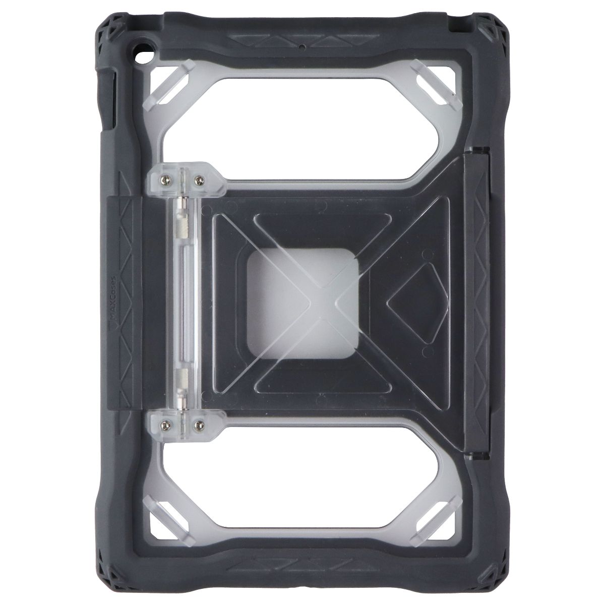 MAXCases Shield Extreme-X2 iPad Case for 10-2" iPads - Clear/Gray iPad/Tablet Accessories - Cases, Covers, Keyboard Folios MAXCases - Simple Cell Bulk Wholesale Pricing - USA Seller