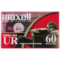 Maxell 60 Minute Storage Normal Bias (Type I) Audio Cassette - 1 Pack Portable Audio & Headphones - Personal Cassette Players Maxell - Simple Cell Bulk Wholesale Pricing - USA Seller
