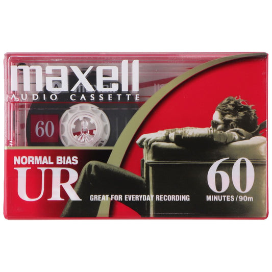 Maxell 60 Minute Storage Normal Bias (Type I) Audio Cassette - 1 Pack Portable Audio & Headphones - Personal Cassette Players Maxell - Simple Cell Bulk Wholesale Pricing - USA Seller