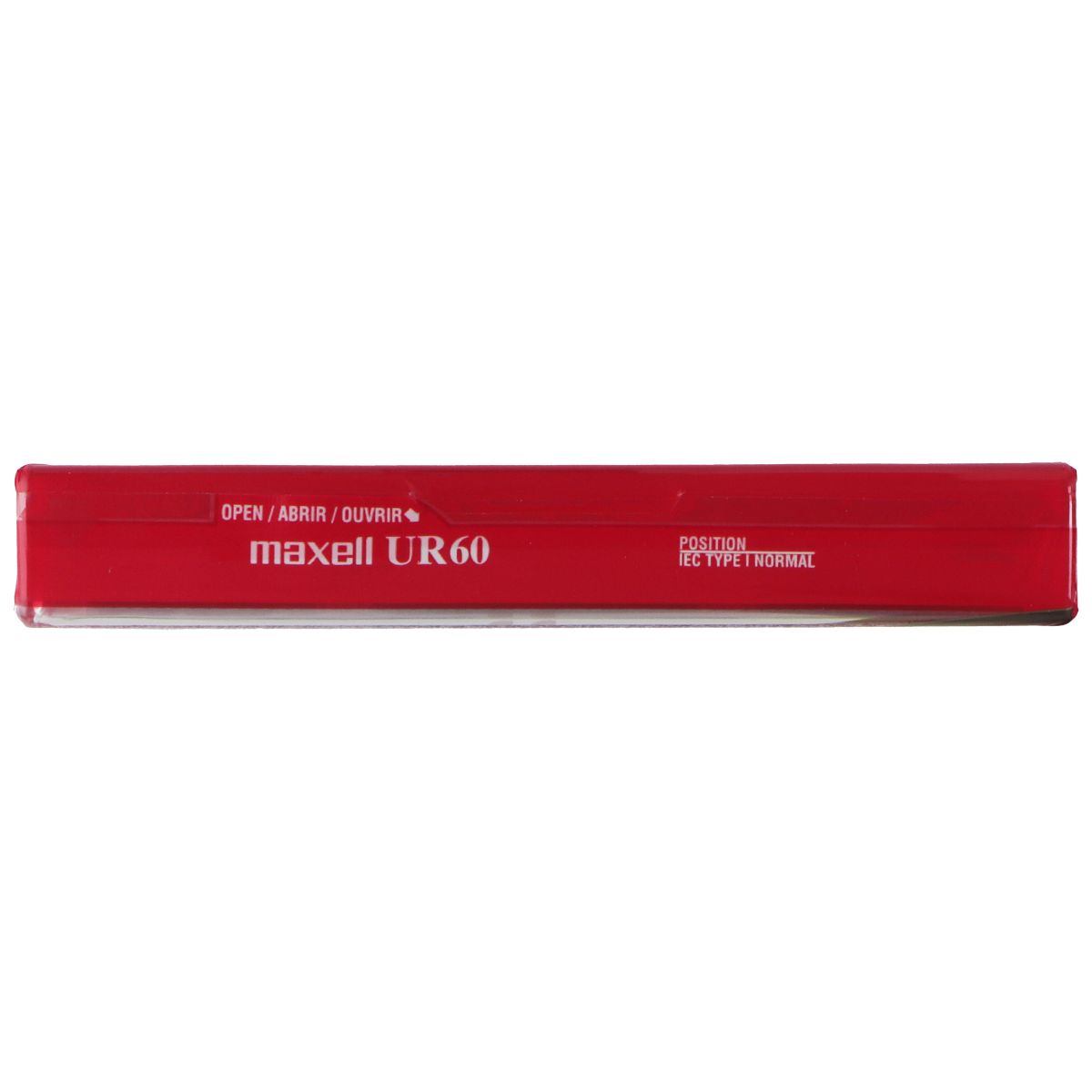 Maxell 60 Minute Storage Normal Bias (Type I) Audio Cassette - 1 Pack Portable Audio & Headphones - Personal Cassette Players Maxell - Simple Cell Bulk Wholesale Pricing - USA Seller