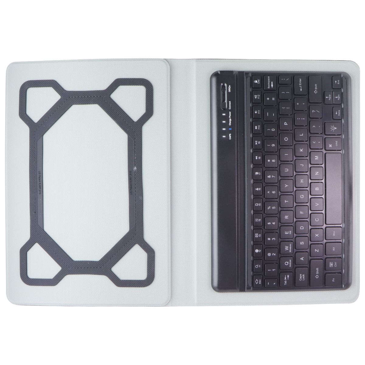 M-Edge Folio Pro Keyboard Case for 9 to 10" Tablets (Black) Fabric U10-FPR-MF-B iPad/Tablet Accessories - Cases, Covers, Keyboard Folios M-Edge - Simple Cell Bulk Wholesale Pricing - USA Seller