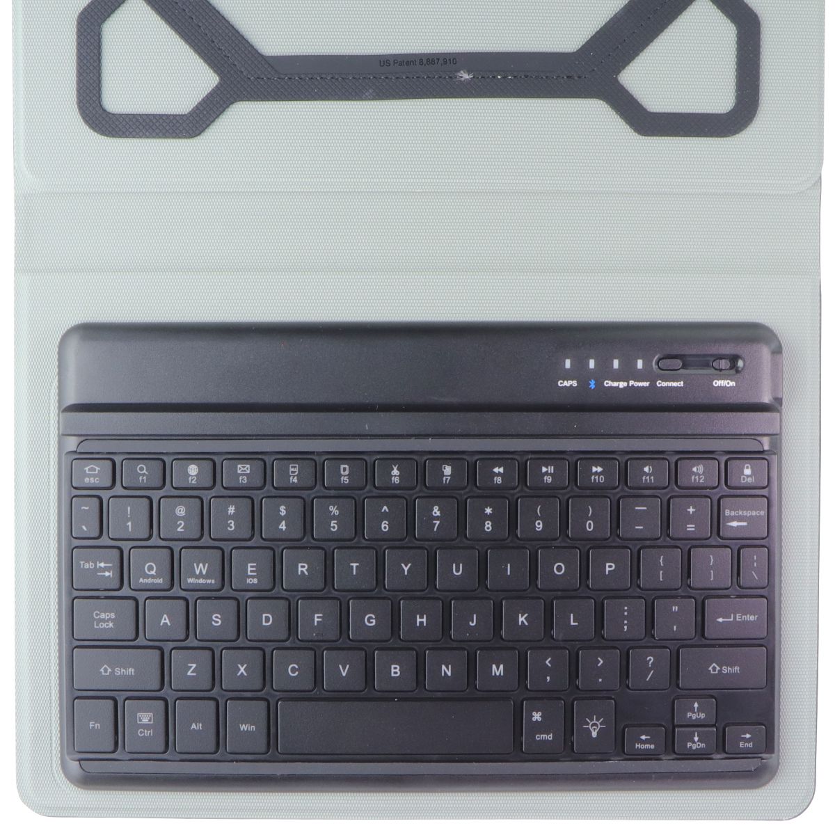 M-Edge Folio Pro Keyboard Case for 9 to 10" Tablets (Black) Fabric U10-FPR-MF-B iPad/Tablet Accessories - Cases, Covers, Keyboard Folios M-Edge - Simple Cell Bulk Wholesale Pricing - USA Seller